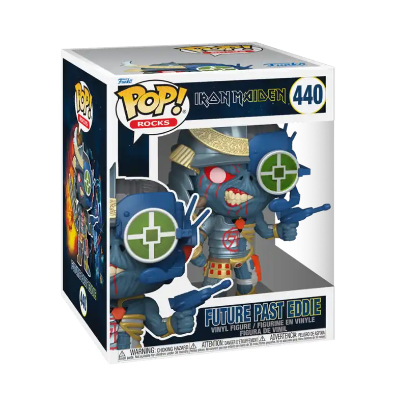 Gecertificeerd Figurine Iron Maiden - Super The Future Past Pop 15cm