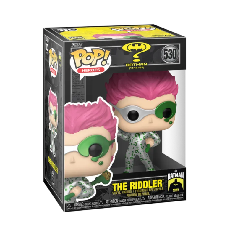 Figurine DC Comics - Batman Forever The Riddler Metallic Pop 10cm Rechtstreeks Van De Fabrikant