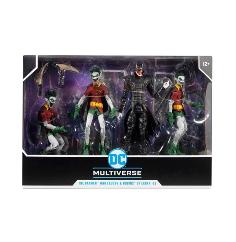 Figurine DC Multiverse Batman – Who Laughs With Robins Of Earth 18cm Koop Vandaag