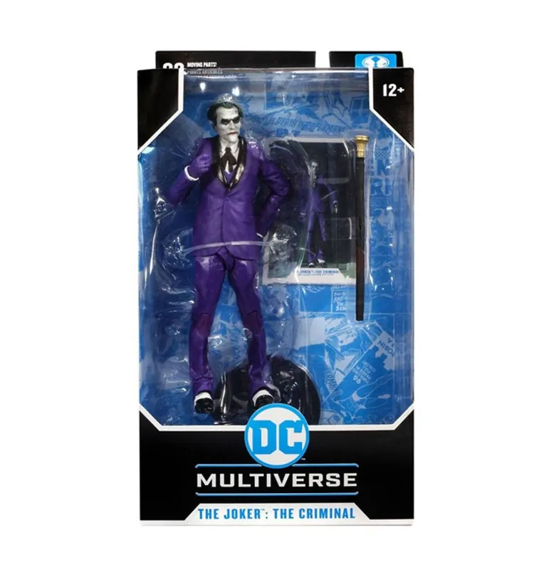 Figurine DC Multiverse Batman – Joker Criminal 18cm Merkproduct