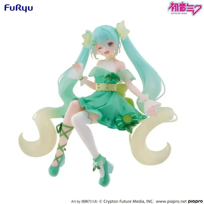 Figurine Hatsune Miku Lime Noodle Stopper Figure Laatste Kans