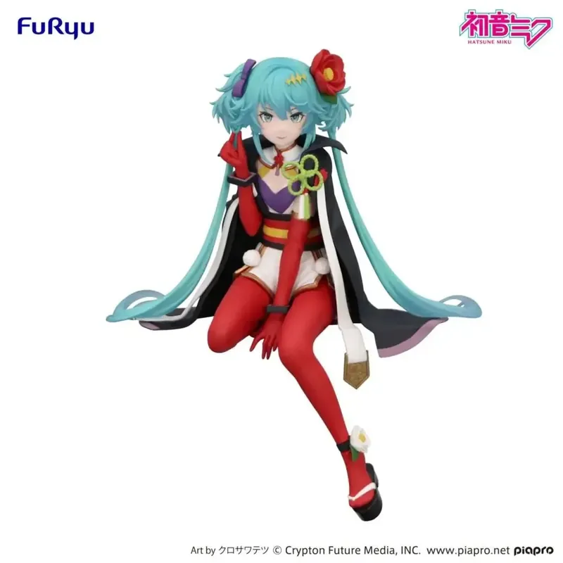 Snelle Levering Figurine Hatsune Miku Flower Fairy Camellia Noodle Stopper