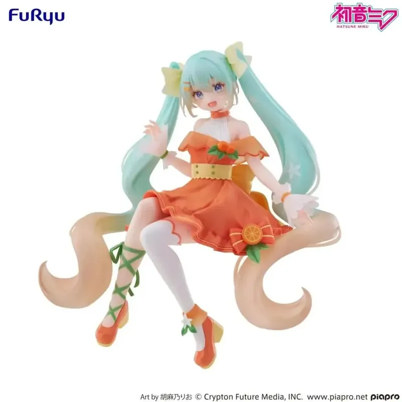 Snelle Levering Figurine Hatsune Miku Citrus Noodle Stopper Figure