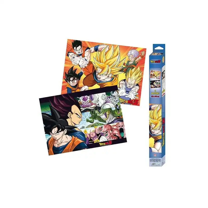 Must-Have Set de 2 Poste Dragon Ball – Saiyans