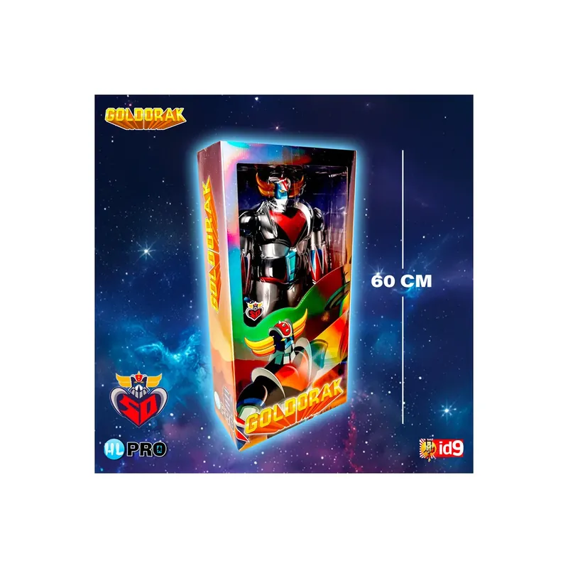 Goldorak 60cm Metallic Touch Shop Nu