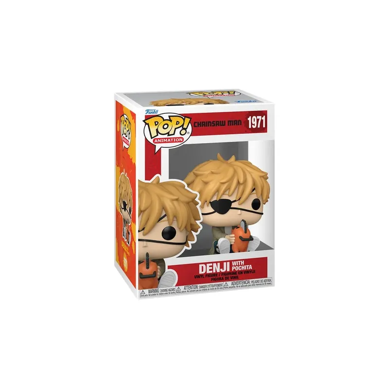 Funko Pop! Animation - Chainsaw Man Denji & Pochita 1195 Bestel Nu
