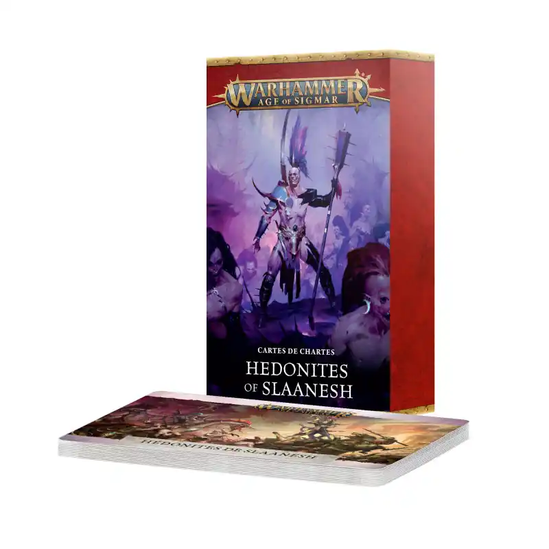 CARTES DE CHARTES HEDONITES OF SLAANESH Speciale Aanbieding