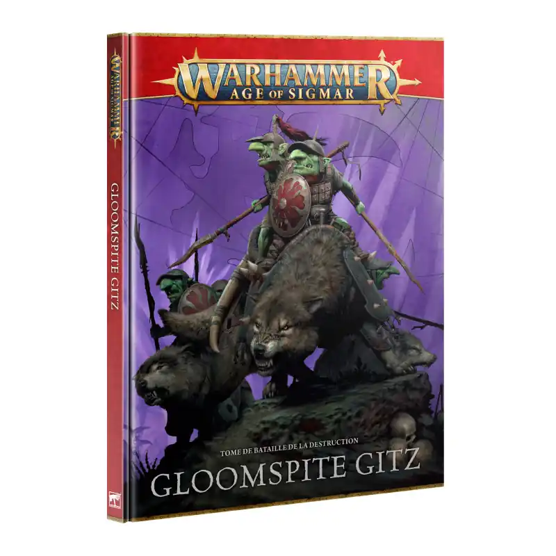 TOME DE BATAILLE GLOOMSPITE GITZ (FRA) Exclusieve Aanbieding