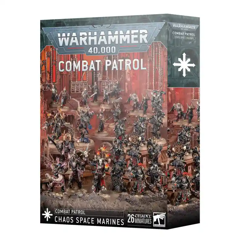 PATROUILLE SPACE MARINES DU CHAOS Lage Kosten