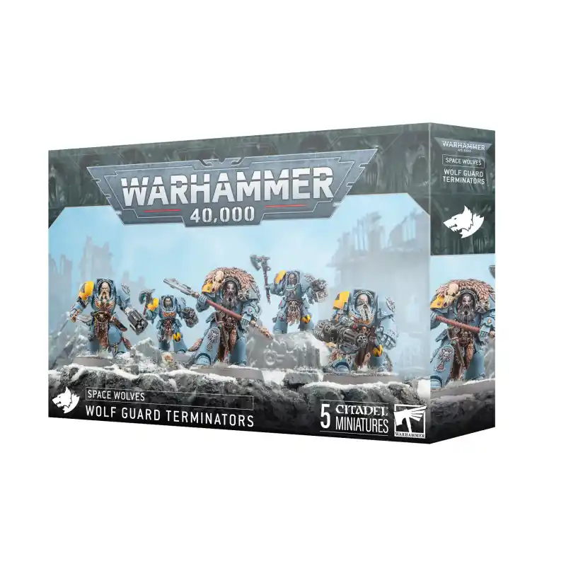 Tijdelijk Beschikbaar Space Wolves - Terminators Gardes Loups