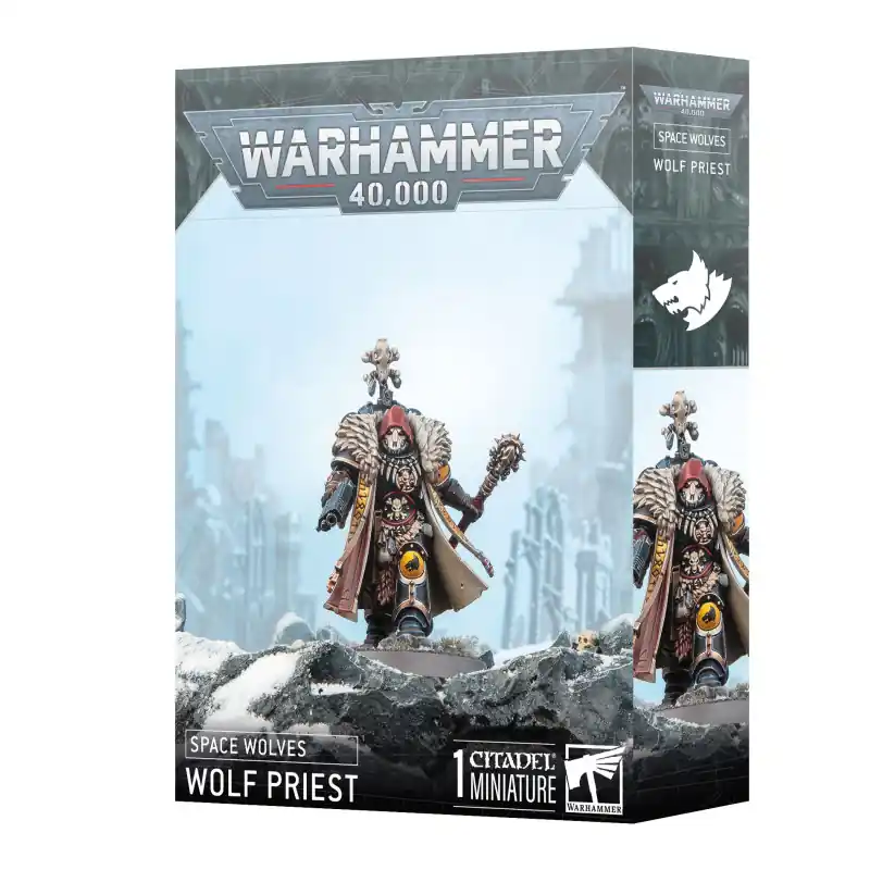 Rechtstreeks Van De Fabrikant Space Wolves - Pretre Loup
