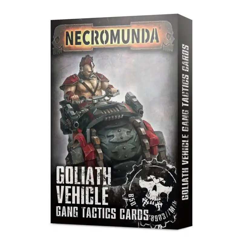 NEC GOLIATH VEHICLE GANG TACTICS CARDS Merkproduct