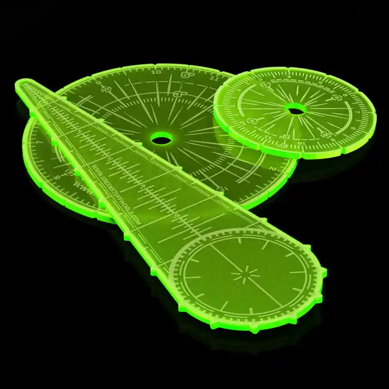 Gabarits d’Explosion – Vert Fluo Betrouwbaar