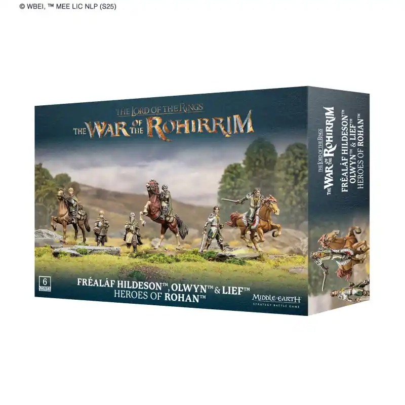 Middle-Earth SBG - Fréaláf Hildeson, Olwyn & Lief, Heroes of Rohan Shop Nu