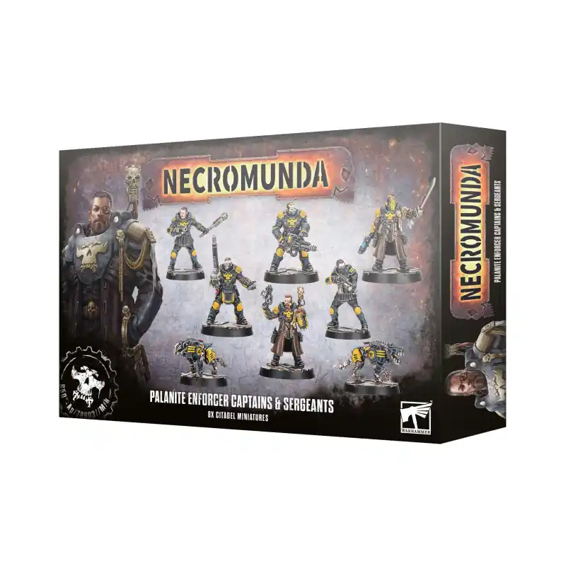 Snelle Levering Necromunda - Palanite Enforcer Captains & Sergeants