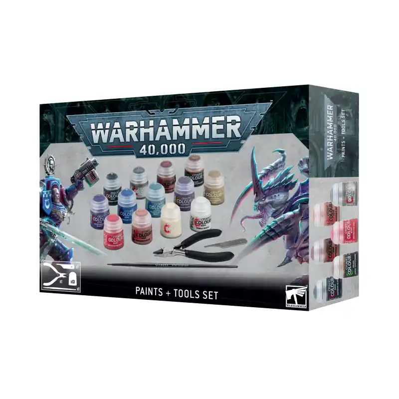 Set Peintures + Outils Warhammer 40,000 Gecertificeerd