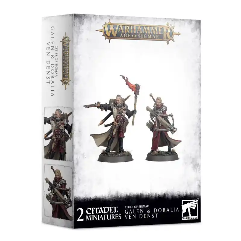 Weekendaanbieding Cities of Sigmar - Galen et Doralia ven Denst