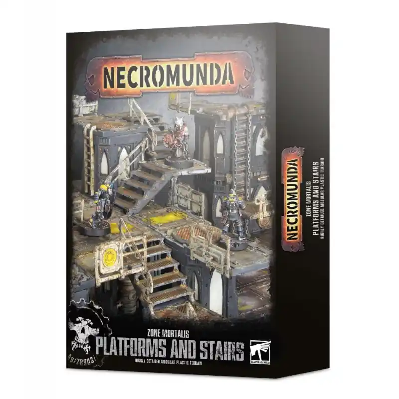 Beste Prijs Necromunda plates-formes et escaliers de Zone Mortalis