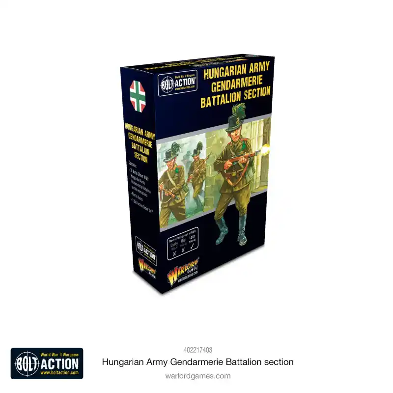 Hungarian Army Gendarmerie Battalion Section Beperkt Aanbod