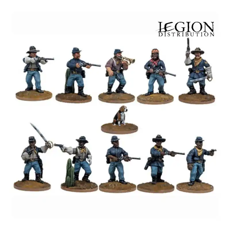 Dead Man’s Hand - US Cavalry/Buffalo Soldiers Plastic Box Set Alleen Vandaag
