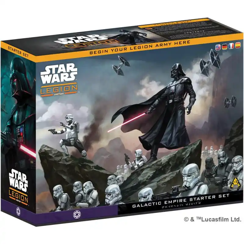 Star Wars Legion - Empire Starter Set (Base) (Multilingue) Tijdelijk Beschikbaar
