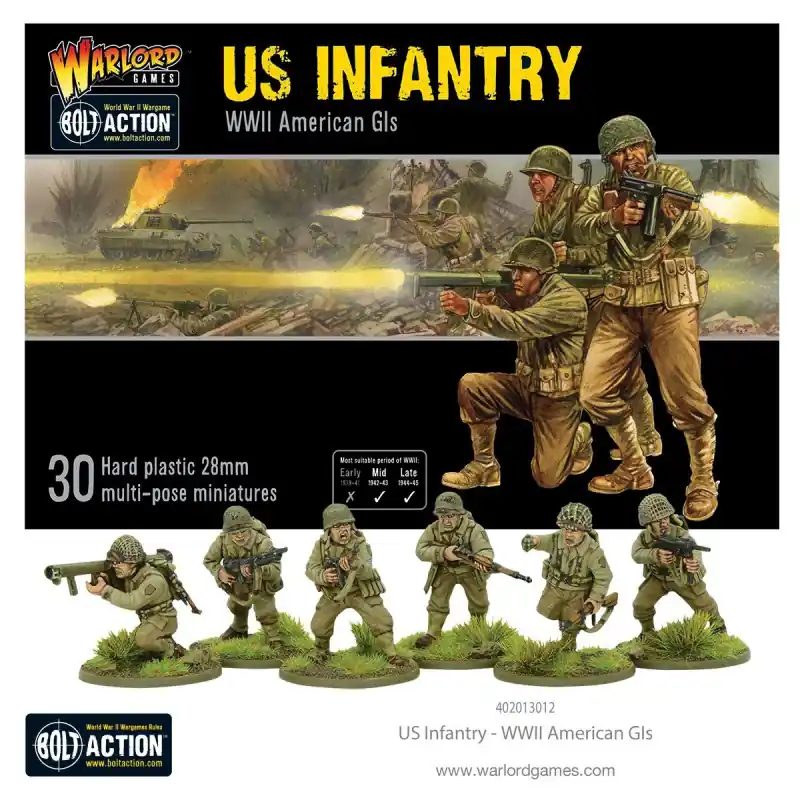 Aanbieding US Infantry - WWII American GIs