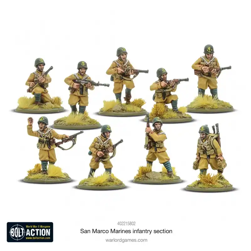 Rechtstreeks Van De Fabrikant San Marco Marines Infantry Section