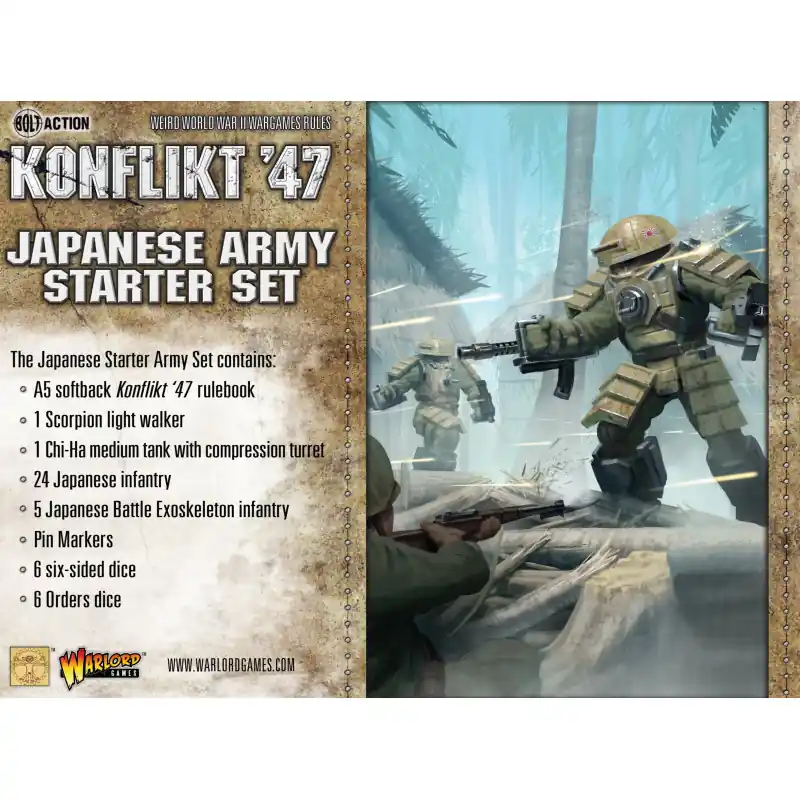Konflikt 47 - Starter Set Japanese Laatste Kans