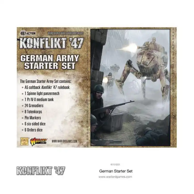 Fabrieksprijs German Konflikt ‘47 Starter Set