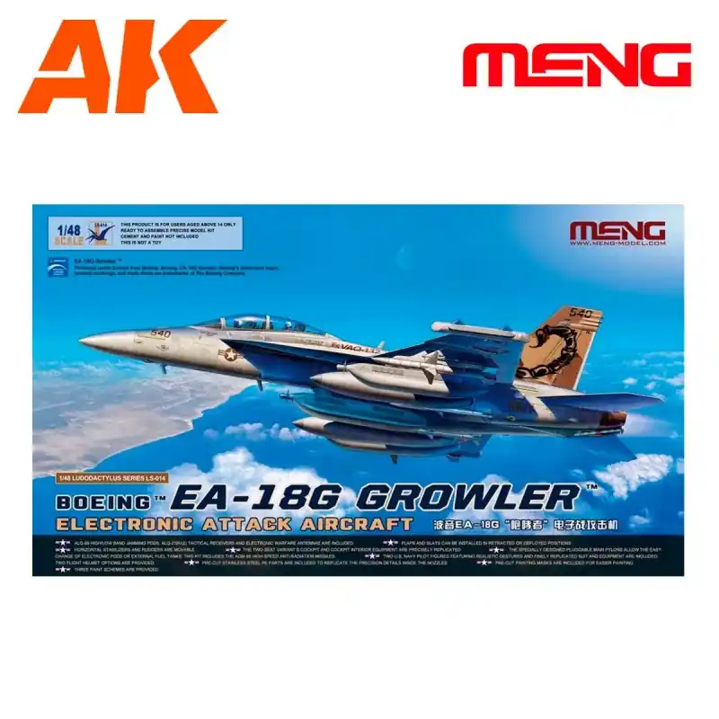 1/48 Boeing EA-18G Growler Electr. Attack Aircraft Laatste Versie