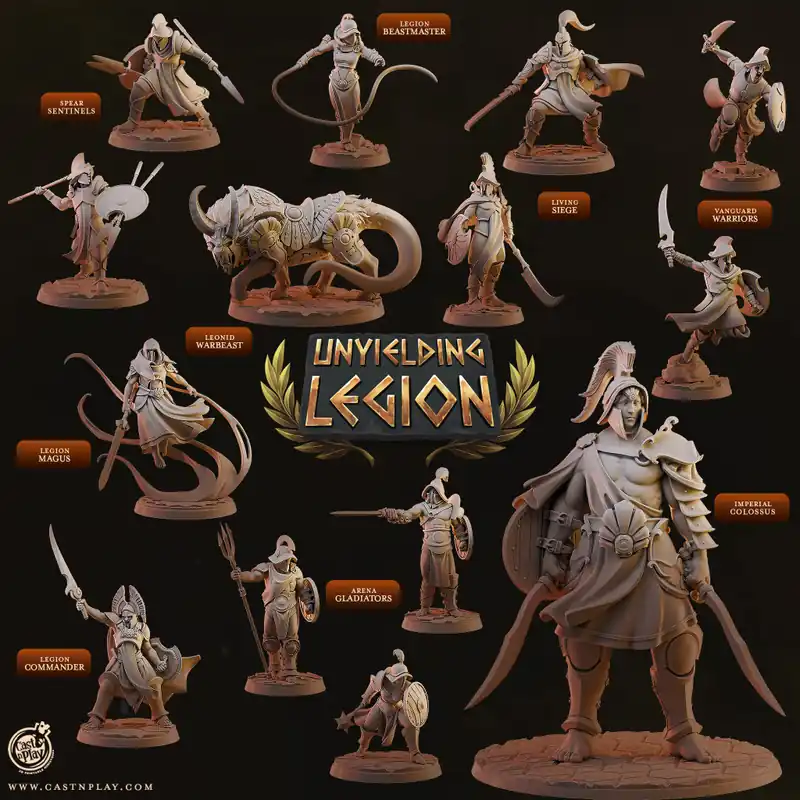 Beste Prijs Cast n Play – Legion Inébranlable – Set Complet