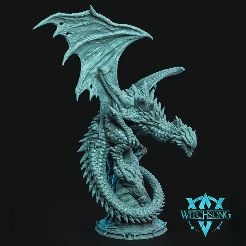 Aanbieding Witchsong Miniatures – Tyrant Magmatique