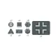 Exclusieve Aanbieding Flames of War - Blitzkrieg - German EW Tokens and Objectives