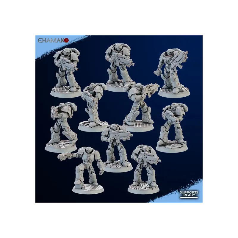 Ghamak - Space Troopers - Milice de l‘Imperator avec fusil de précision x10 Meest Verkocht