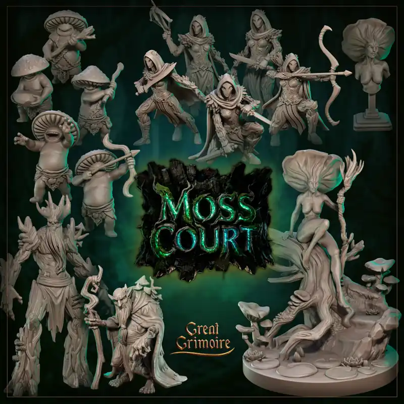 Great Grimoire - Moss Court - Set Complet Speciale Aanbieding