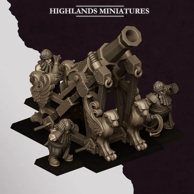 Veilige Betaling Highlands Miniatures - Sons Of Marduk - Marduk Mortar