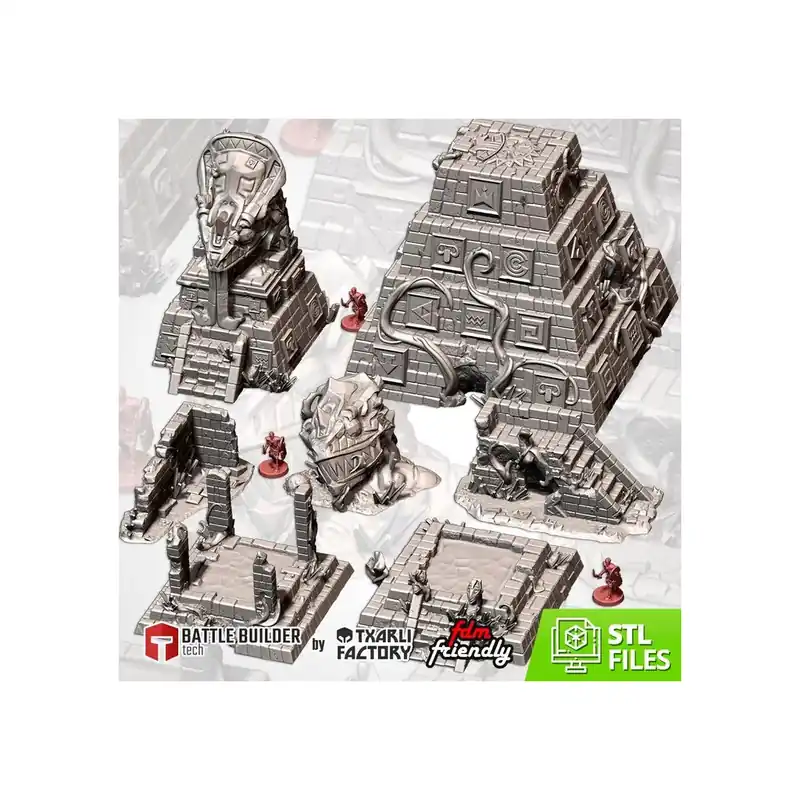 Txarli - Décors Fantasy - Cité perdue Nieuw