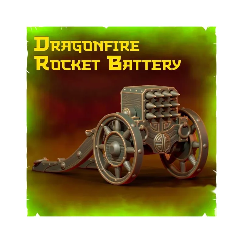 The Celestial Empire - Dragonfire Rocket Battery Merkproduct