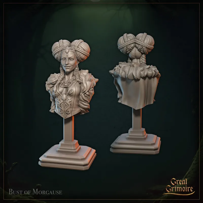 Great Grimoire - Buste - Morgause Rechtstreeks Van De Fabrikant