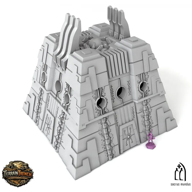 Nu Kopen Xenos Pyramid - Scifi Terrain