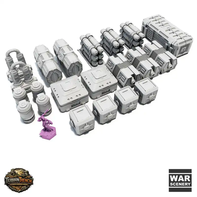 Uitverkoop Scifi Cargo - Scenery Terrain