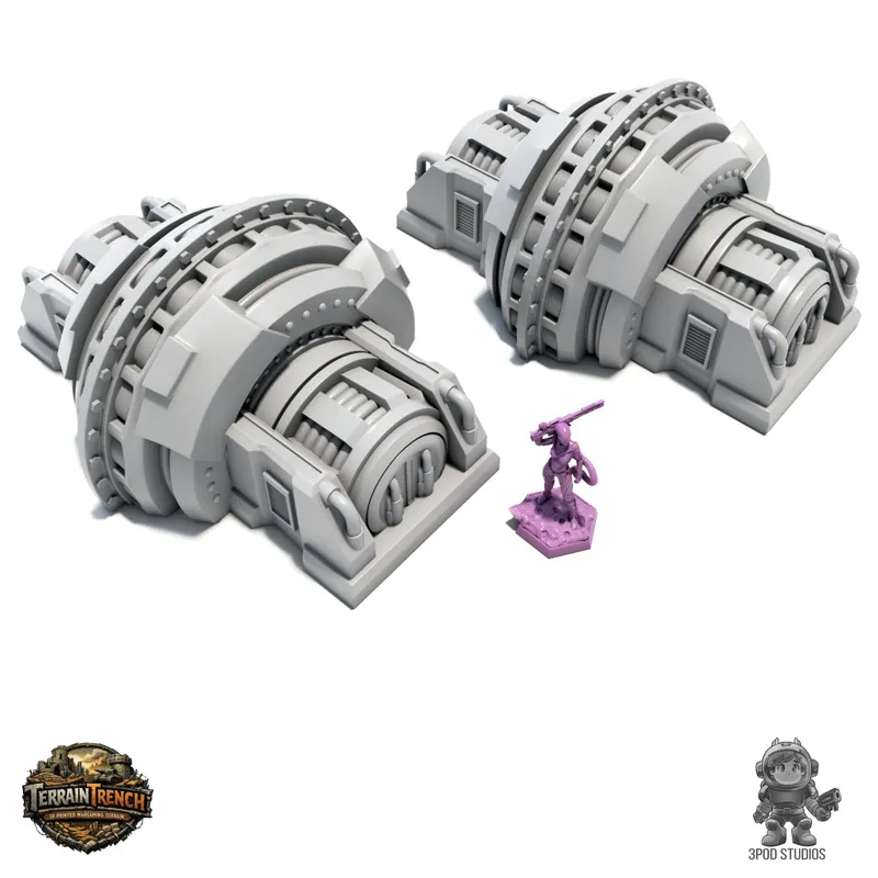 Energy Generators - Wargame Terrain Gereduceerde Prijs