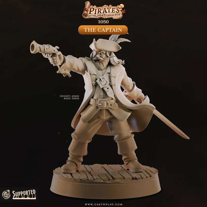 Superprijs Cast n Play - Pirates de la Mer Brisée - Capitaine