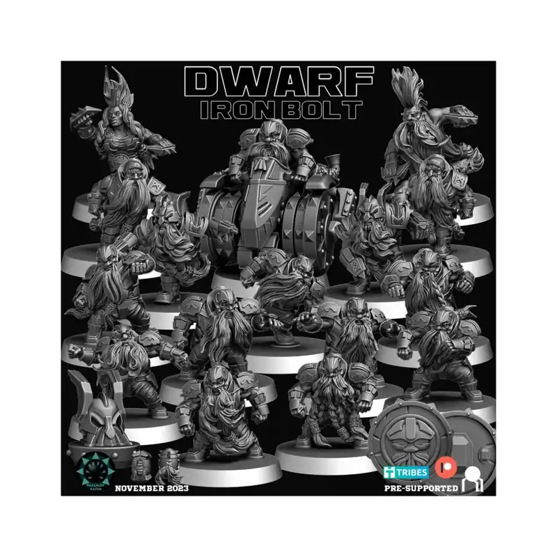 Meest Verkocht Iron Bolt - Pack The Dwarves