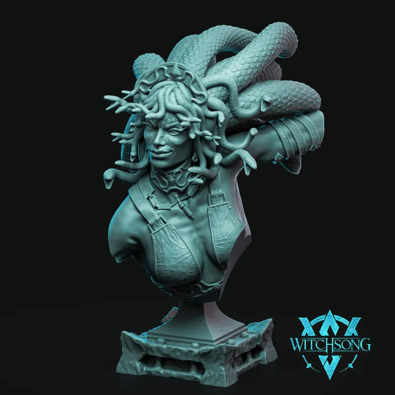Merkproduct Witchsong Miniatures - Buste - Medusa