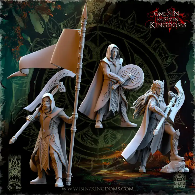 Alleen Vandaag The Beholder Miniatures – Sylvains – Commandement Vengeurs