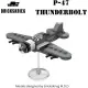 Alleen Vandaag Brickskrieg - US P-47 Thunderbolt