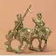 Han Chinese Mounted General and two bodyguards Weekendaanbieding